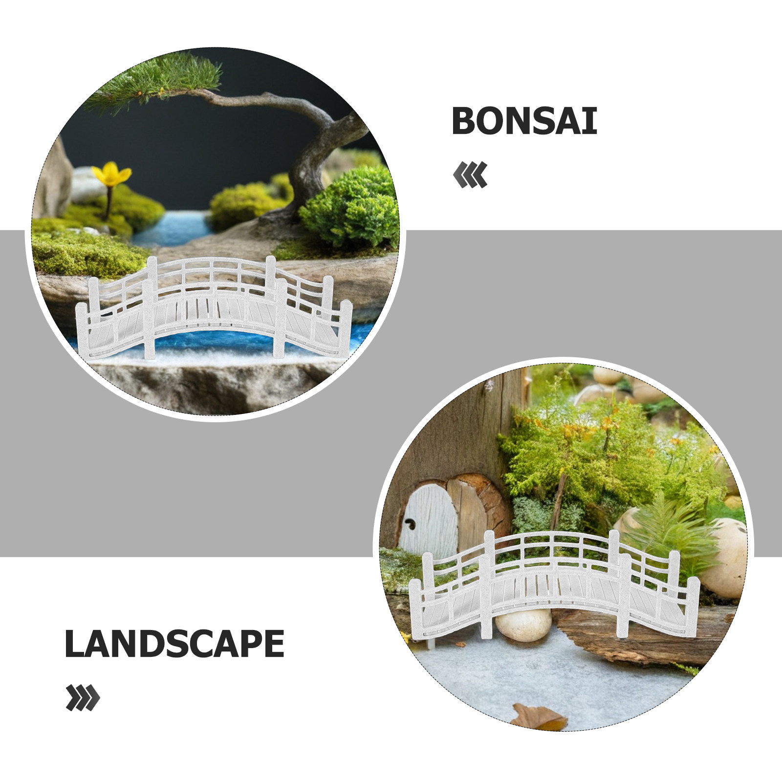 Miniature Bridge for Terrarium - Bonsai Garden Set Up recensie en prijs