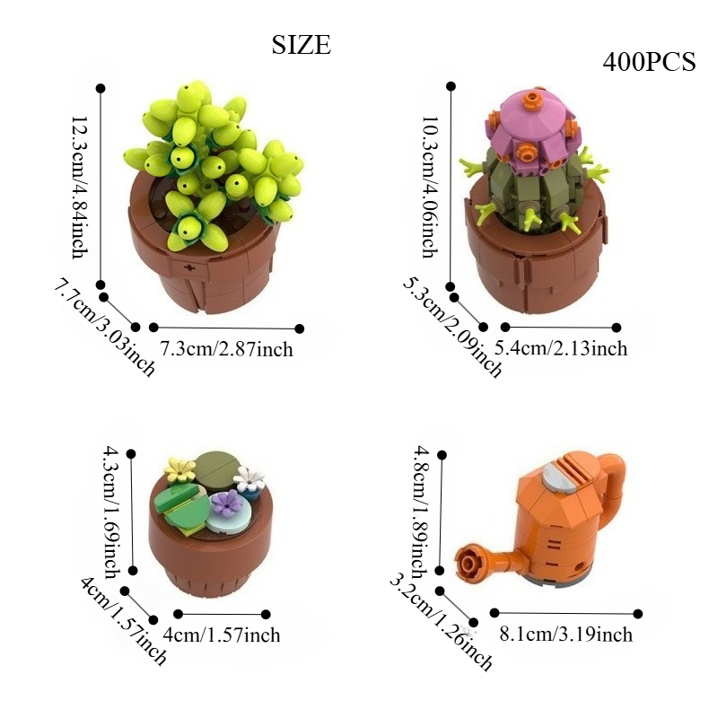 Botanical Bonsai Building Kit, - Bonsai Garden Lego recensie en prijs