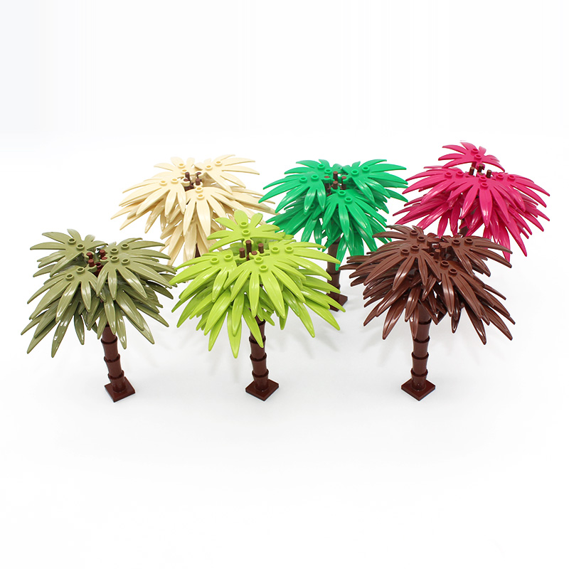 DIY Palm Tree & Snow Pine Buil - Bonsai Garden Lego recensie en prijs