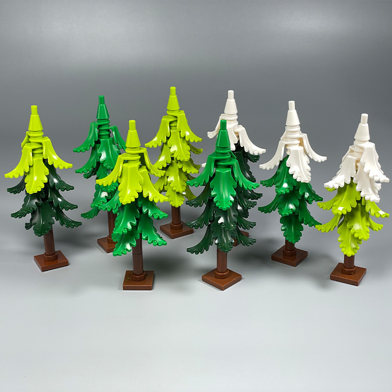DIY Palm Tree & Snow Pine Buil - Bonsai Garden Lego recensie en prijs